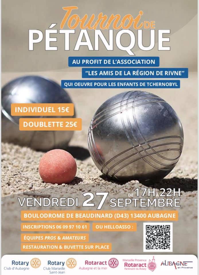 Tournoi de pétanque 2019