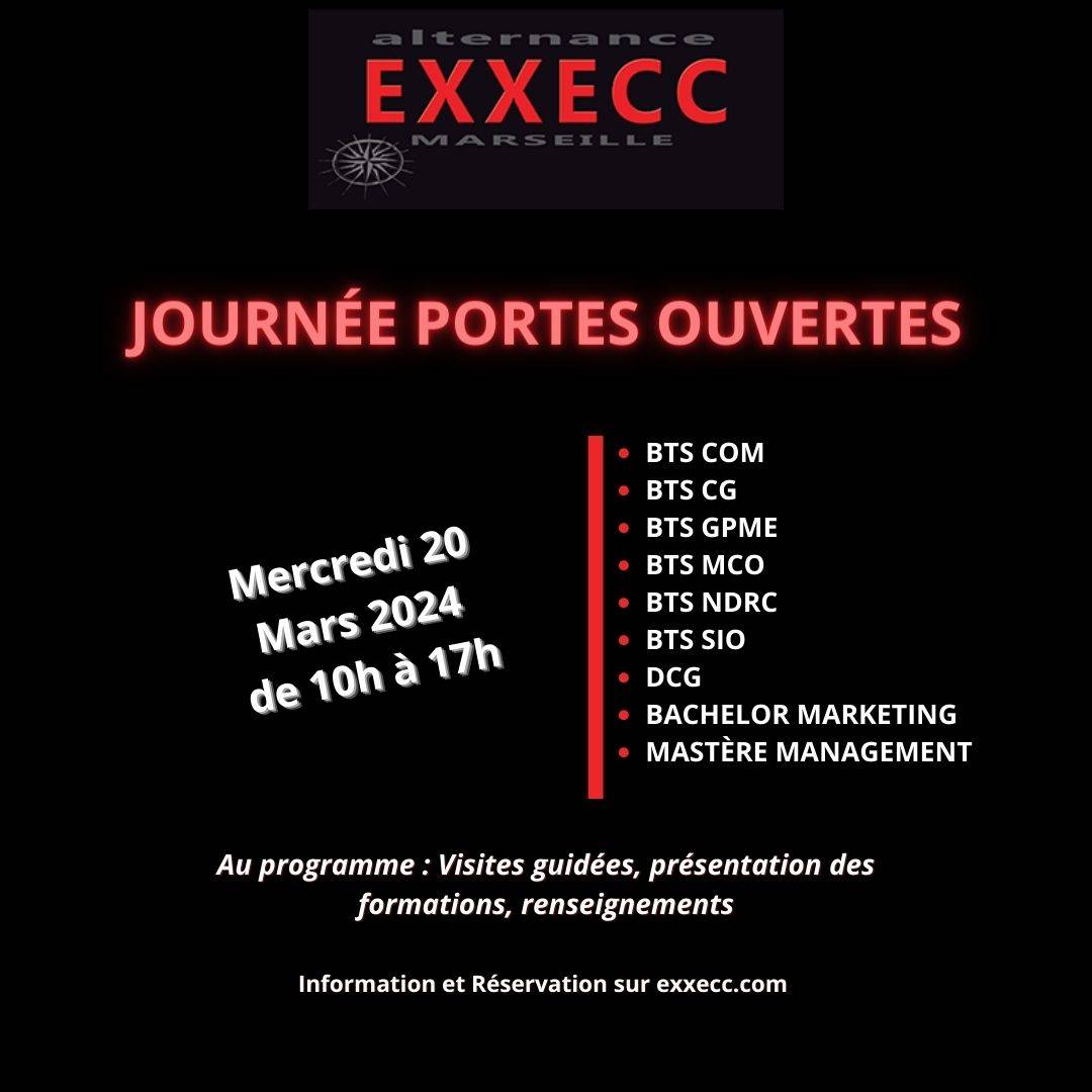 Journée Portes Ouvertes - 20 Mars 2024 de 10h à 17h